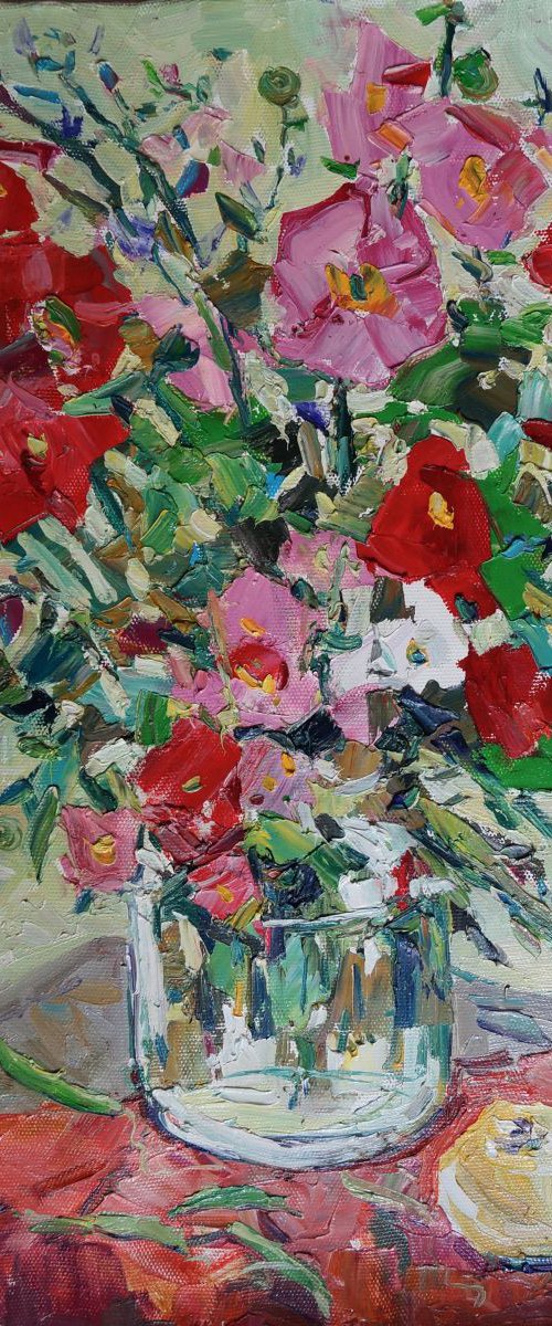 Flowers by Yuliia Pastukhova