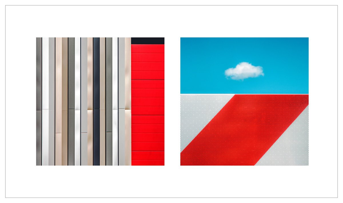 Geometric Abstract Photograph By Beata Podwysocka, 36 X 20, Excerpts From Architecure 3, Original Artwork