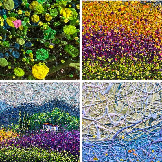 A Journey to Peace - triptych