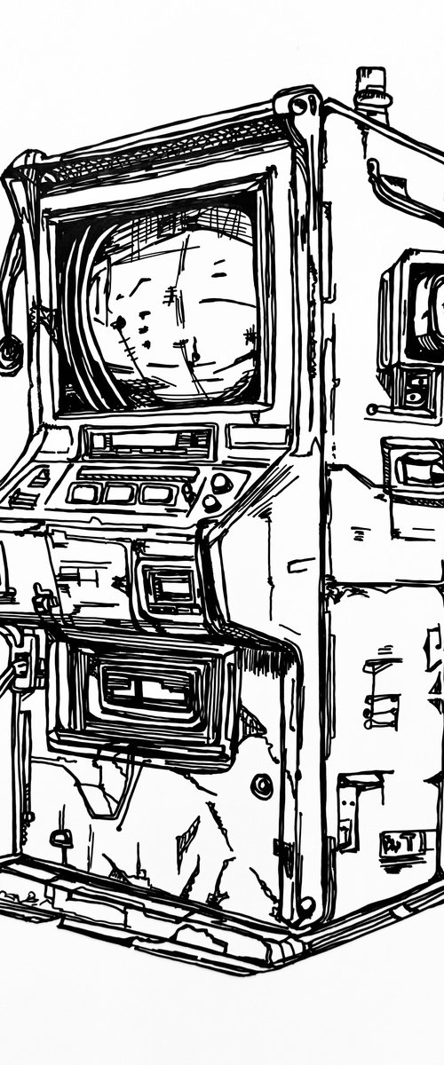 The Machine Clicked And Whirred by Lola Jovan
