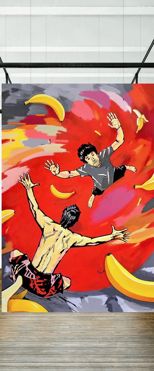 Banana Tornado by Evgen Semenyuk