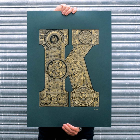 The Illustrated Letter project: 'K'