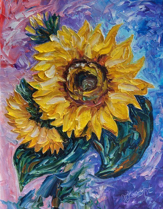 That Sunflower from the Sunflower State by OLena Art