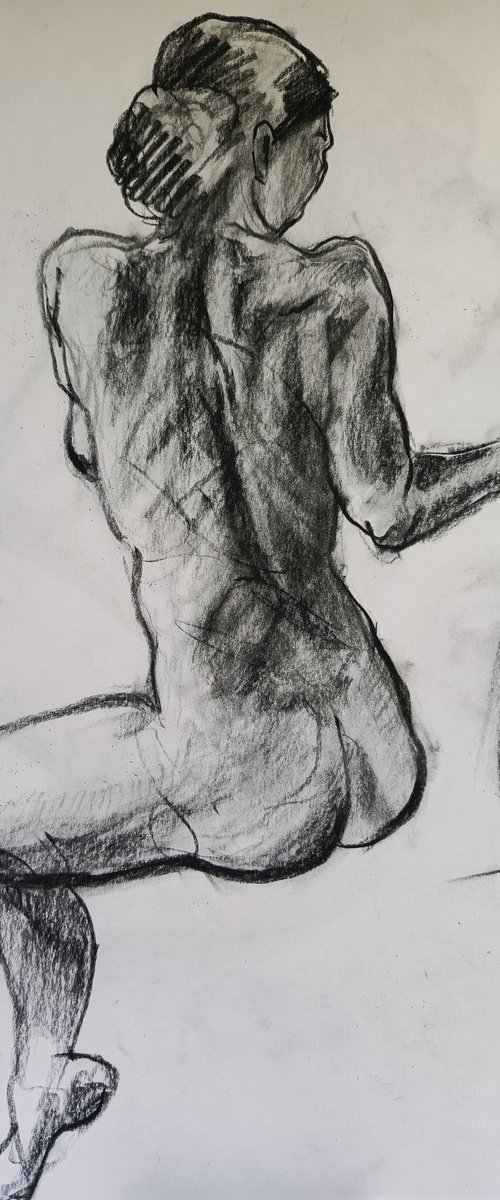 Nude sketch 05-24-02 by Oxana Raduga