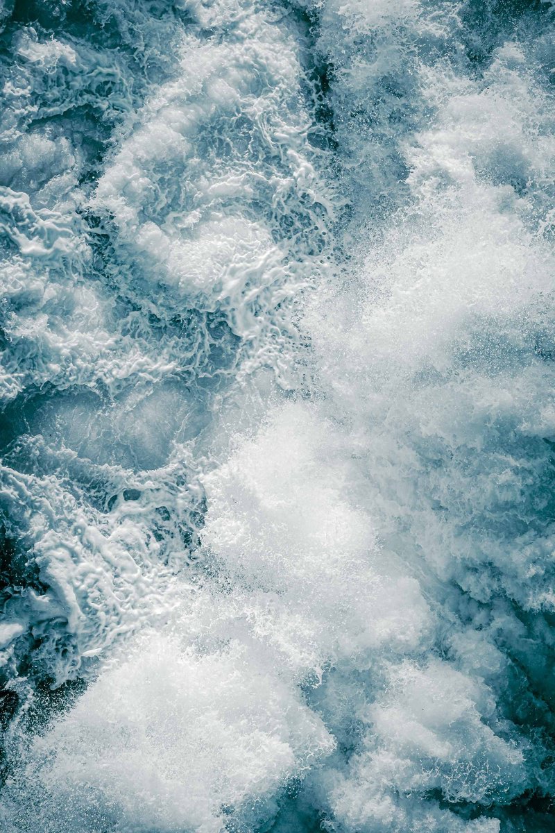 Impressionistic Landscape Photograph By Lynne Douglas, 60 X 88", Erato, Sea Nymphs, Original Artwork