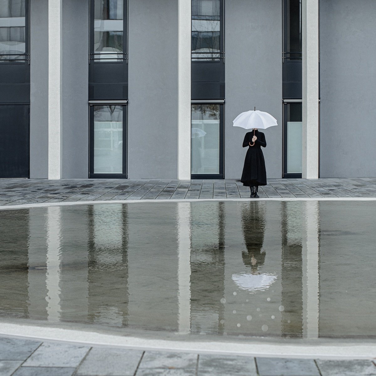 Photorealistic Abstract Photograph By Dasha Pears, 20 X 20, Reflection, Original Artwork