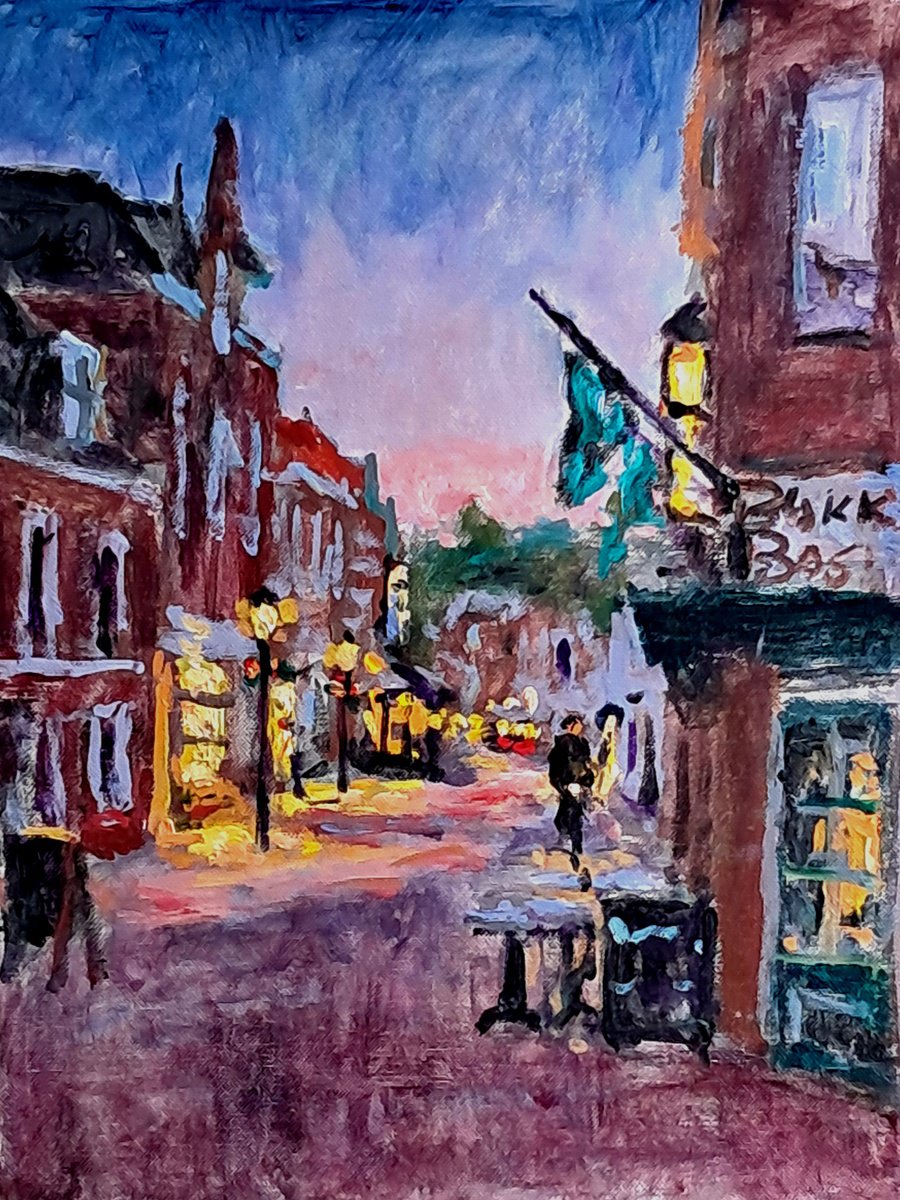  Dutch Evening By Dimitris Voyiazoglou, 17 X 20, Artwork For Sale On Artfinder