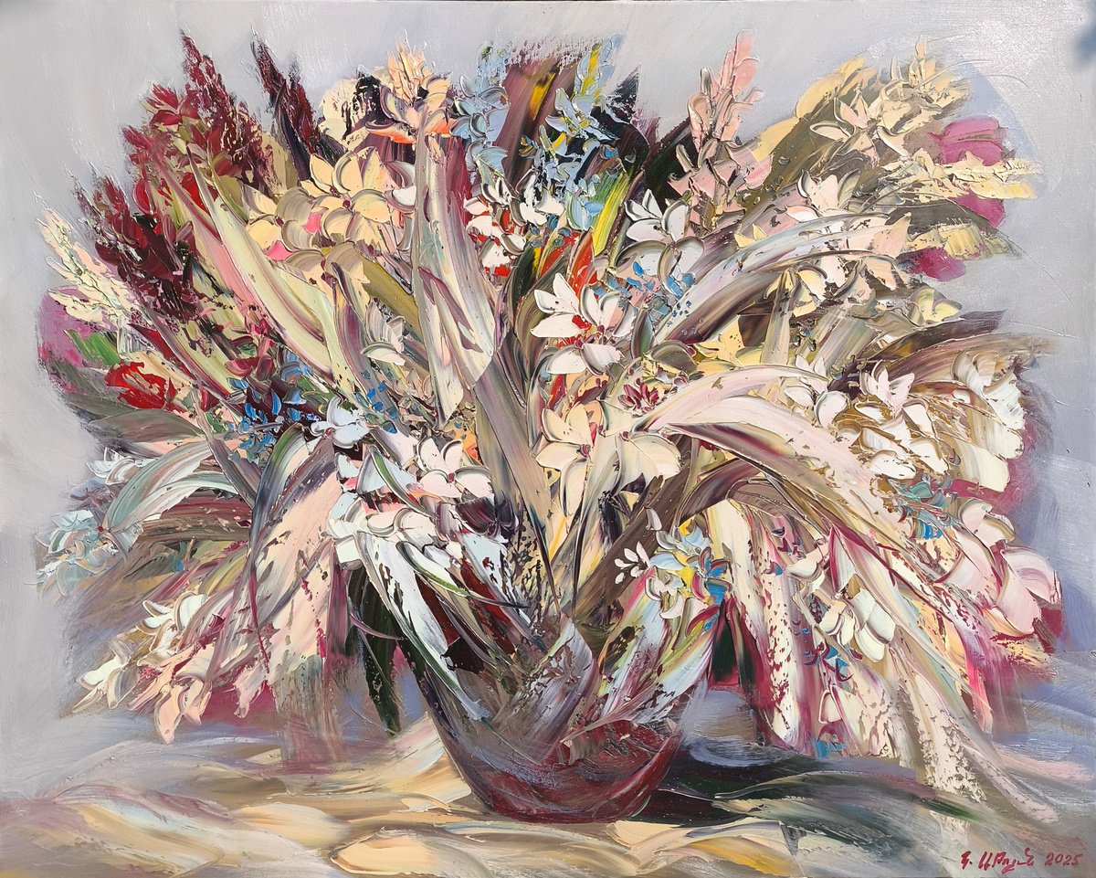 Symphony Of Garden By Kamo Atoyan, 39 X 31, Artwork For Sale On Artfinder