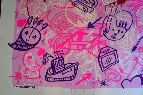 Doodle Pad - pink