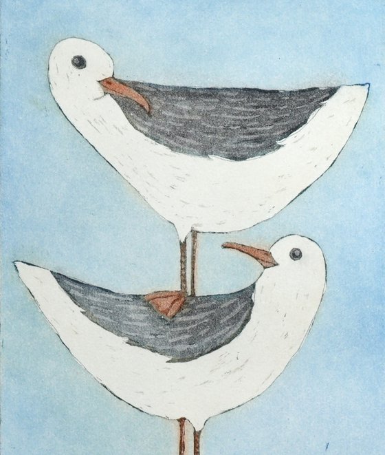 Two Seagulls