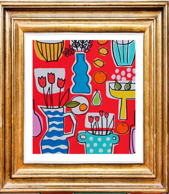 A Red Still Life VIII
