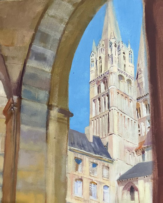 Caen Cathedral Study