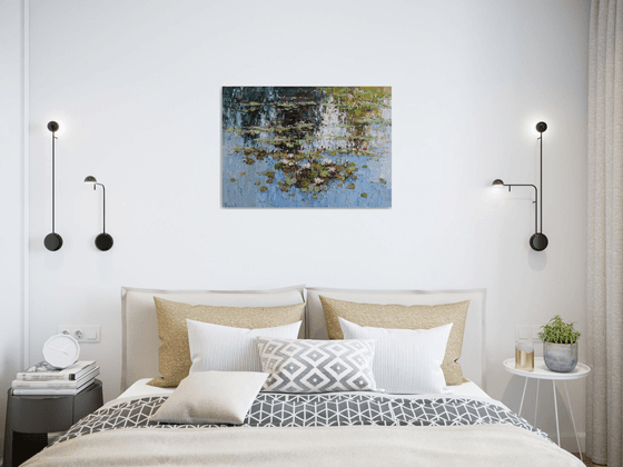 White Water Lilies Pond