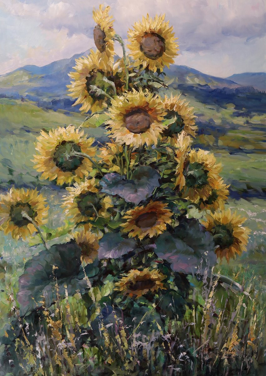 Ukrainian Summer By Gennady Vylusk, 28 X 39, Artwork For Sale On Artfinder