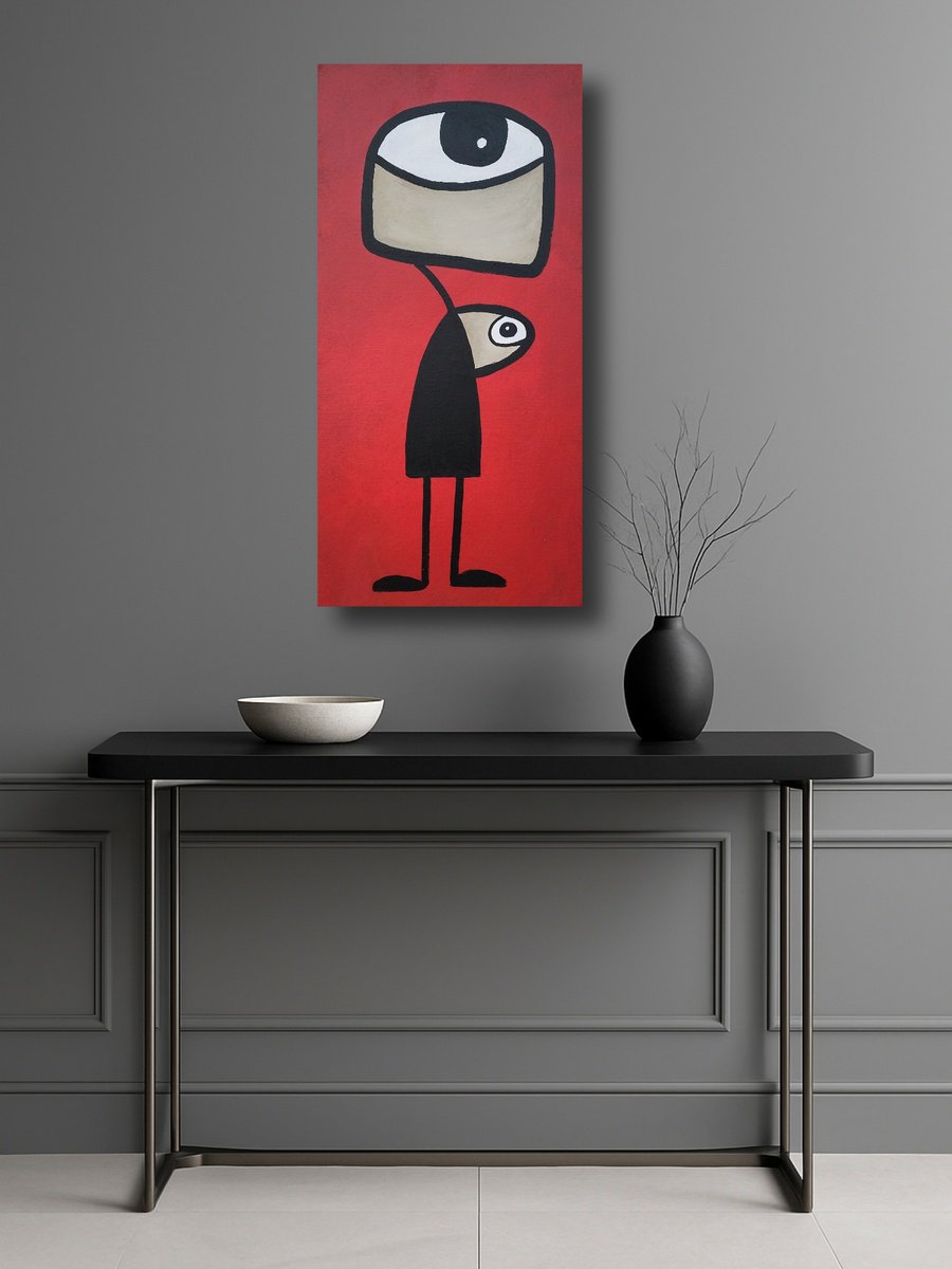 Presence 3 By Veronika Obushikhina, 12 X 24, Artwork For Sale On Artfinder