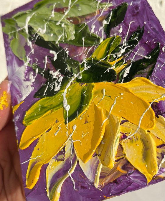 Sunflower painting