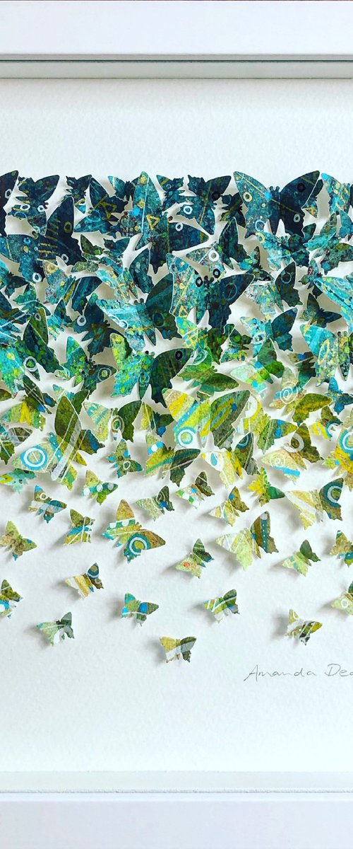 Find your wings and fly away - Forest glade by Amanda Deadman
