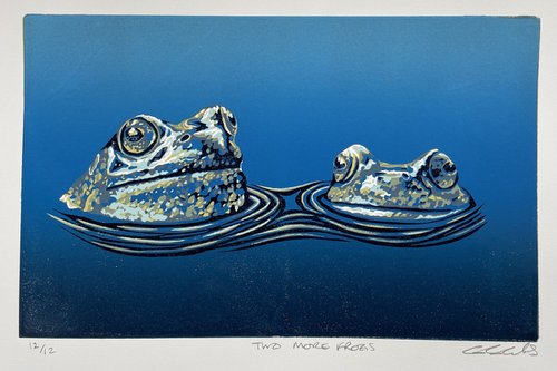 Two more frogs by Gerry Coles