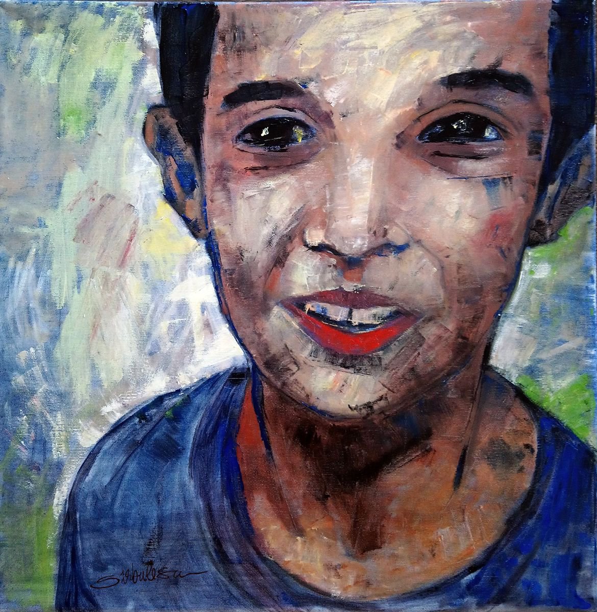Boy portrait 01 by Cosmin Tudor Sirbulescu