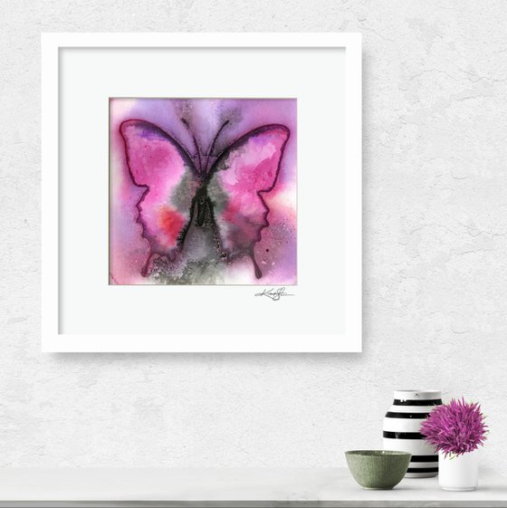Alluring Butterfly 4 - Painting  by Kathy Morton Stanion