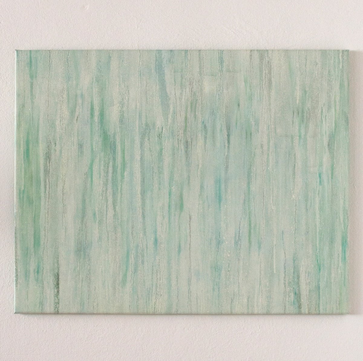 Expressive Abstract Oil Painting By Petr Johan Marek, 37 X 30", White No.1, Original Artwork