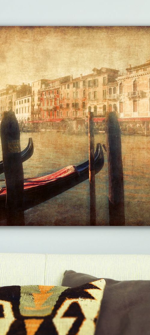 Venice in light Canvas by Nadia Attura