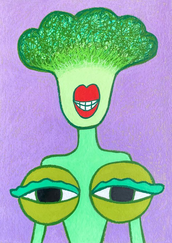 My tits love broccoli