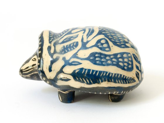 Ceramic sculpture Turtle 9 x 5.5 x 7 cm