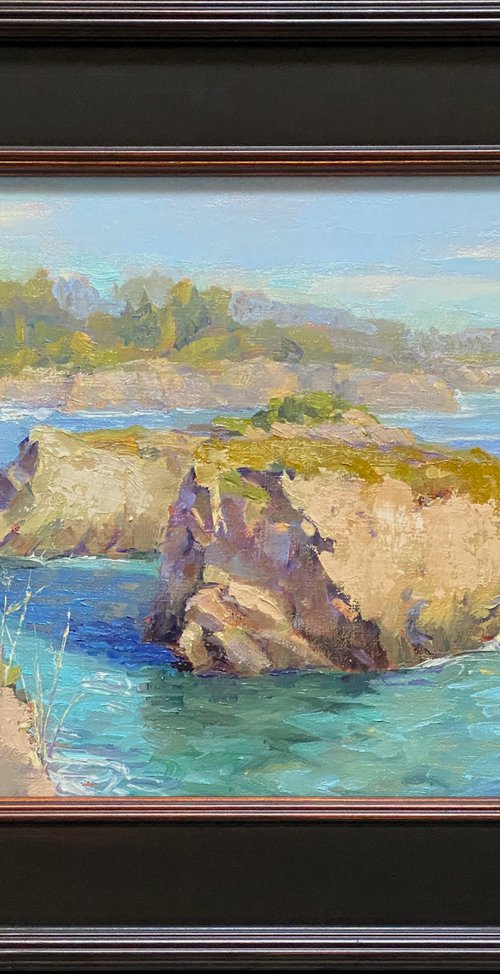 Cliffs Reflections And Shadows by Tatyana Fogarty