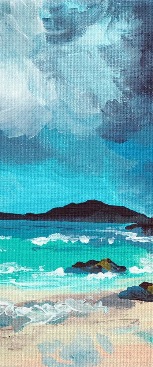 Stormy Mediterranean by Delnara El