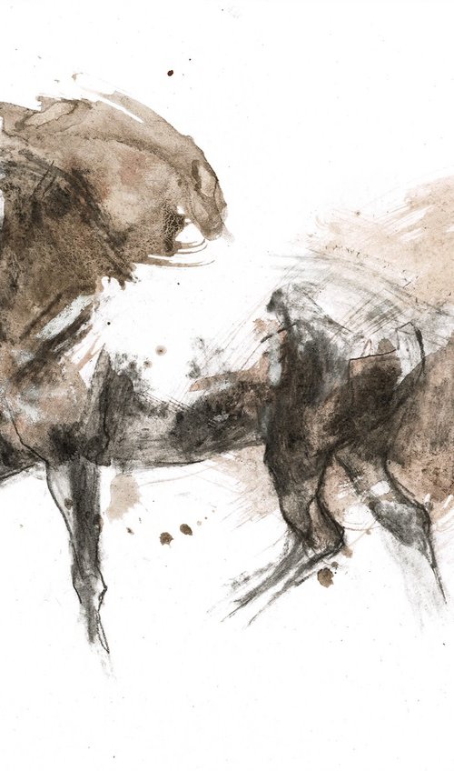 Equine nude 288 by Benedicte Gele