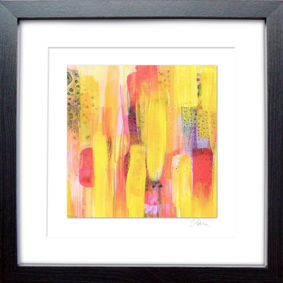 Original Abstract Painting - Ready to hang abstract on paper #3