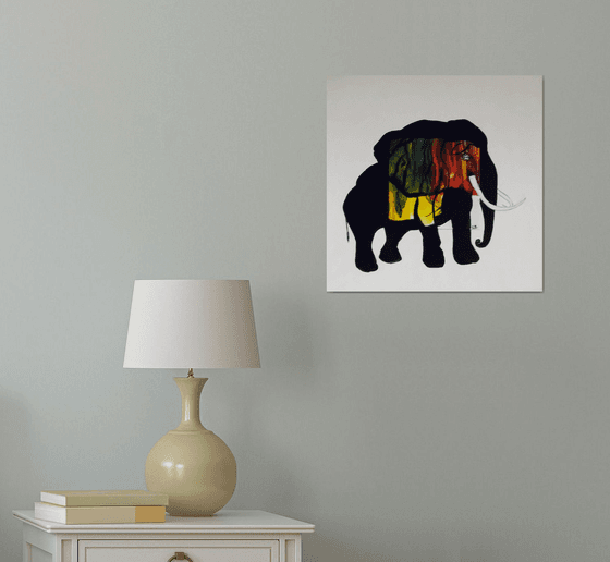 Abstract Elephant