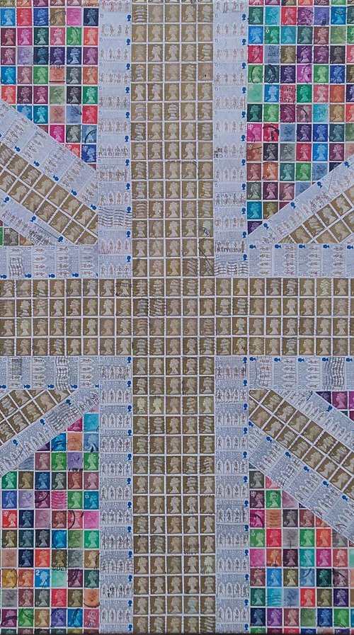 Multicoloured Union Jack by Gary Hogben