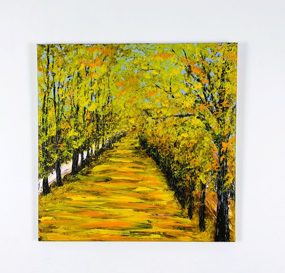 Yellow Prater in Vienna Austria