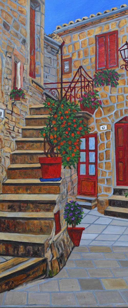 A Street in Italy by Ajay Harit