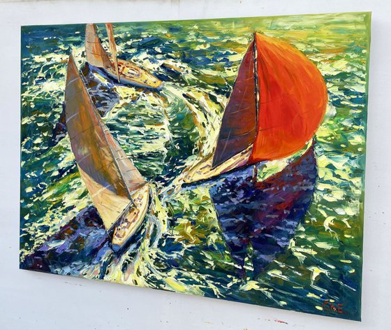 Captive to the waves