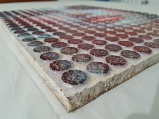 In your thoughts (n.717) - Dot Art series