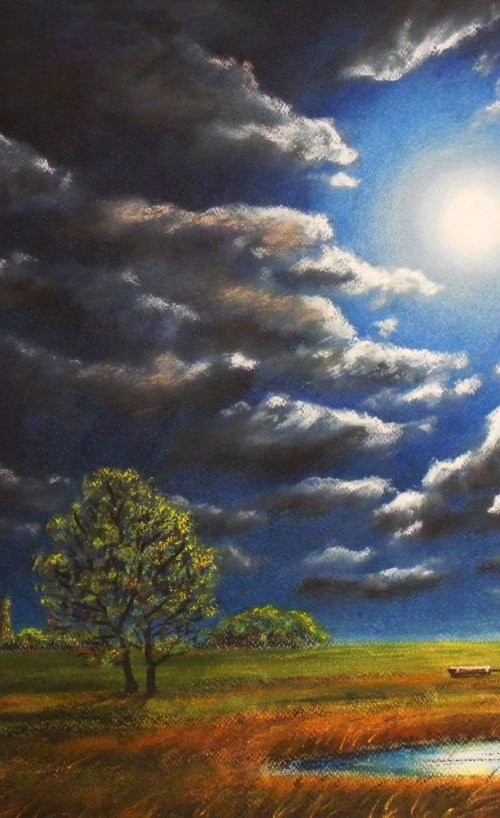 "Full moon" by Ivan  Grozdanovski