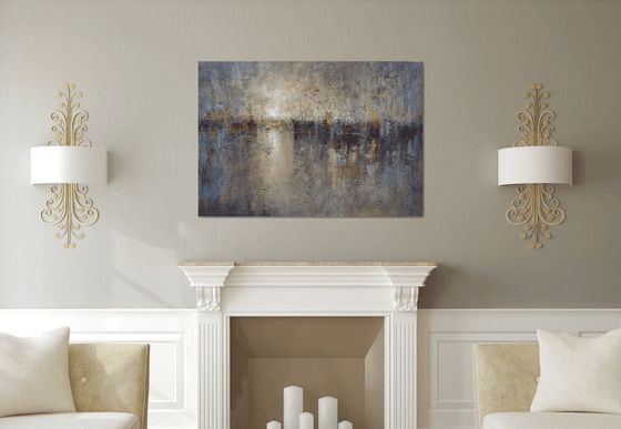 " Harbor of destroyed dreams - Utopia " (W 130 x H 90 cm) SPECIAL PRICE!!!