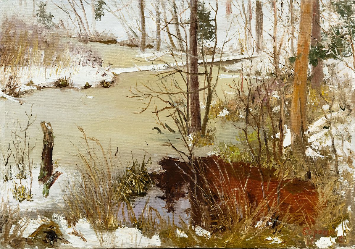 Winter Wellspring by Sergej Seregin
