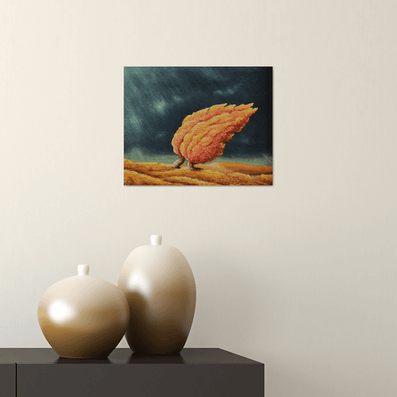 Tempesta con Alberi