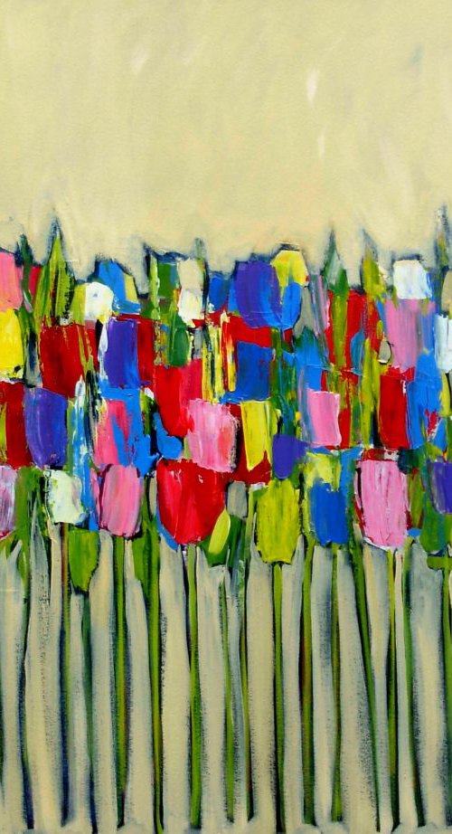 Tulip Field 5 by Jan Rippingham