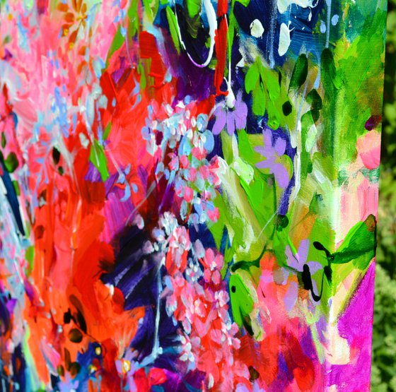 Window peek - Butterfly Garden