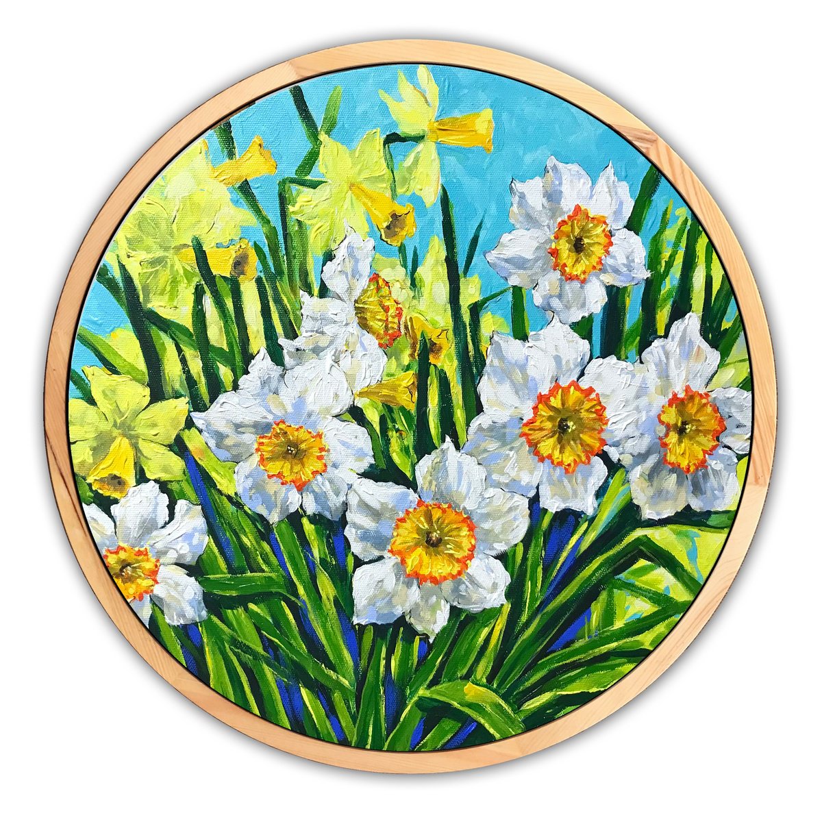 Spring spirit - Daffodils by Irina Redine