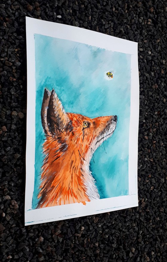 "The Fox and the Bumblebee"