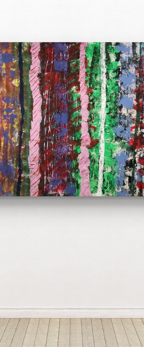 Visual Resonance of Colour Soundwaves/02 by Kristina Markauskaite