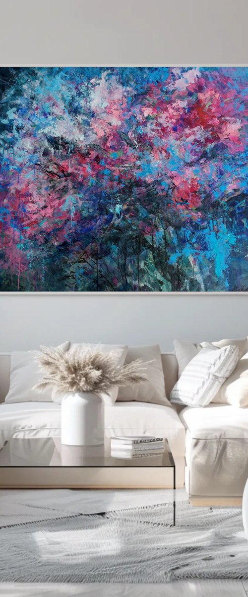 Blue garden 2 by Katia Solodka