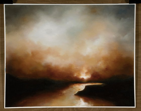 Sunset In Snowdonia