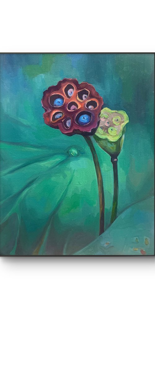 Lotus pods by Guzel Min
